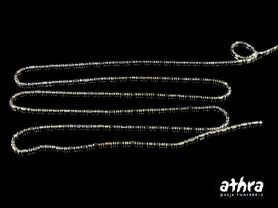 Łańcuszek patyk+kulka, CHAIN120 1+1D