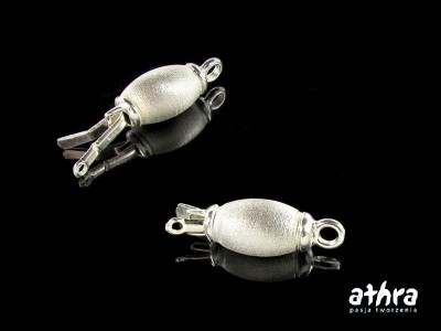 Zapięcie ozdobne, oliwka satynowana,8mm, CH2062/08/S