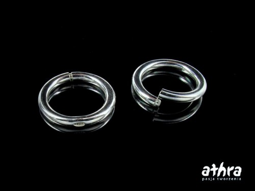 www_athra_pl_CH2264/12 srebrne zapięcie ozdobne kółko