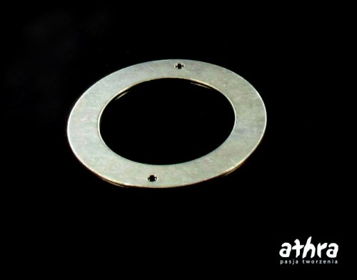 www_athra_pl_TR13260 srebrne koło satynowe z dwoma otworami