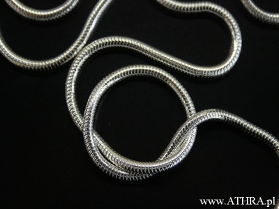 Łańcuszek żmijka okrągła 3,0mm, TOPO300