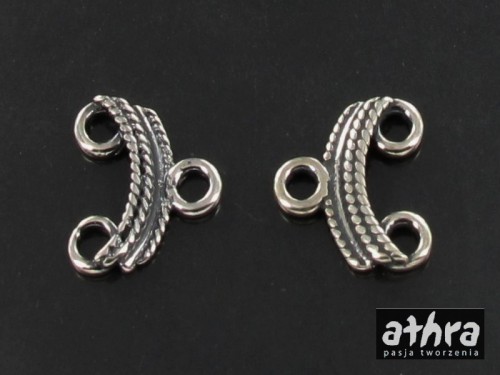 www_athra_pl_ZAP2/O srebrne oksydowane zapięcie na dwa sznury
