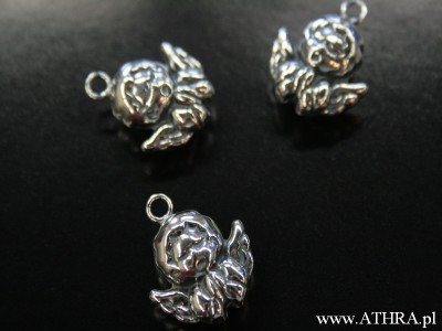 Przywieszka aniołek oksydowany, TR7741/O