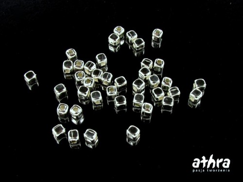 www_athra_pl_CBRSK2 srebrna kostka gładka próba ag 925