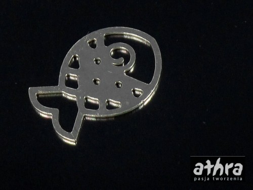 www_athra_pl_L0045 rybka srebrna laserowo wycinana
