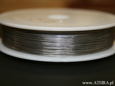 Linka stalowa jubilerska, chińska 0,45 mm, SILVER045