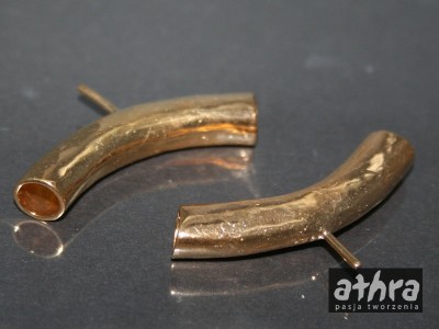 Rurka z bolcem pozłacana, RL60/D