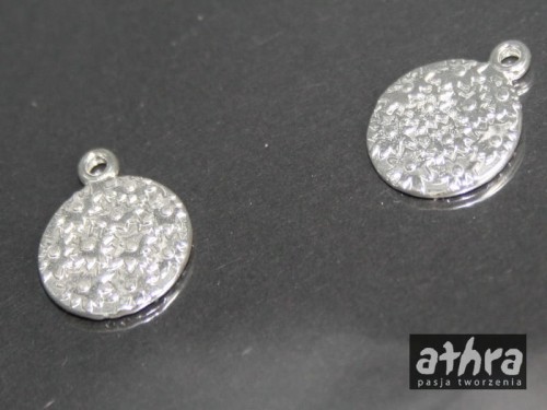 www_athra_pl_ZL110 zawieszka do bransoletki koło 15mm perforowane