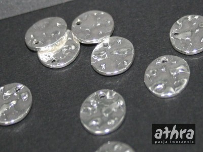 Zawieszka srebrna blaszka 11mm, ZL11