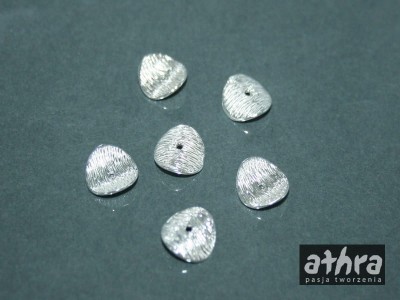 Koło drapane, wygięte 10 mm z otworem w środku, ZL10D