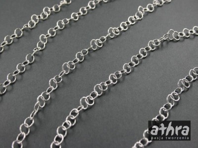 Łańcuszek koła diamentowane 7mm, R020D1