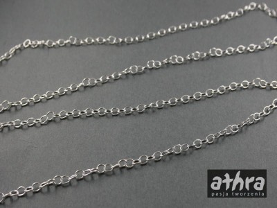 Łańcuszek, owale gładkie, CAOV39
