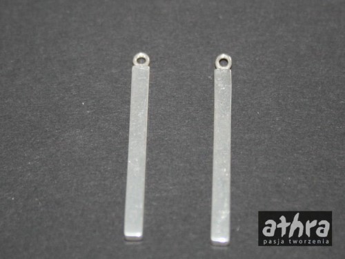 www_athra_pl_ZL30X40 zawieszka srebrna prostokąt