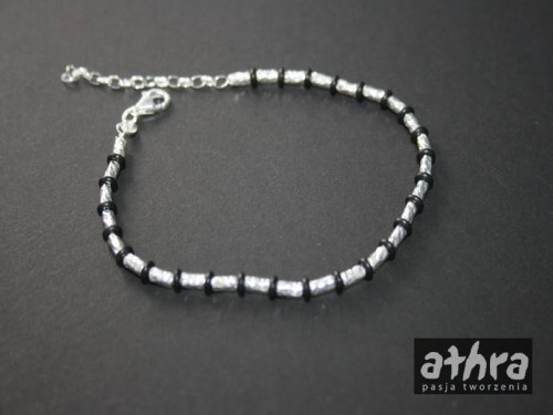 www_athra_pl_BFR866/101 bransoletka srebrna z przedłużką męska