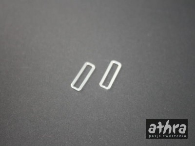 Prostokąt srebrny laserowo wycinany, SL1286/2