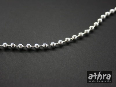 Łańcuszek kulki dmuchane 5mm, CPA50