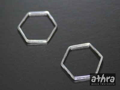 Sześcian srebrny płaski, H18