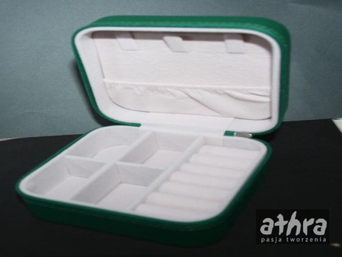 www_athra_pl_SP-1815 green  kasetka na biżuterie mała podróżna