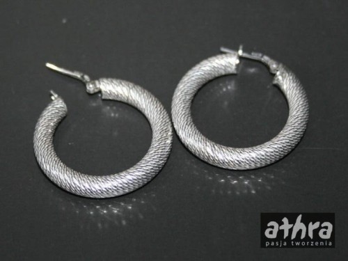www_athra_pl_ROUND30R kolczyki dmuchane koła 30mm rodowane