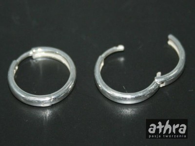 Bigle na zatrzask do kolczyków "kajdanki", KZ20G