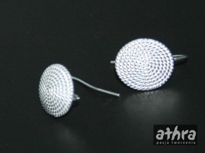 Bigle srebrne do kolczyków, SM6315