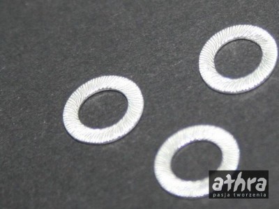 Kółko satynowe 10mm, KSAT10