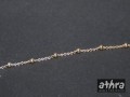 www_athra_pl_FZ030+PALL2/45/D łańcuszek pozłacany z kulkami 2mm