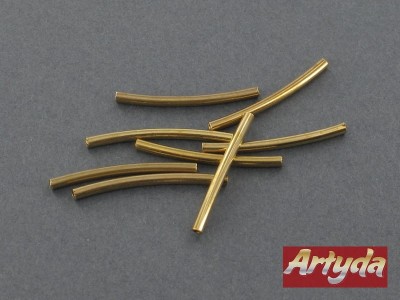 Rurka z mosiądzu, łuk 1,5mm 1,5cm, RL1,5X1,5/M