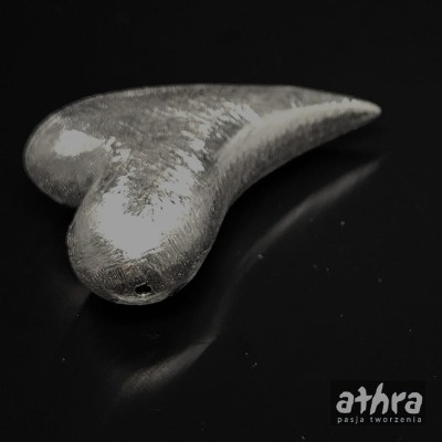 Przekładka satynowa, serce, SS50x30