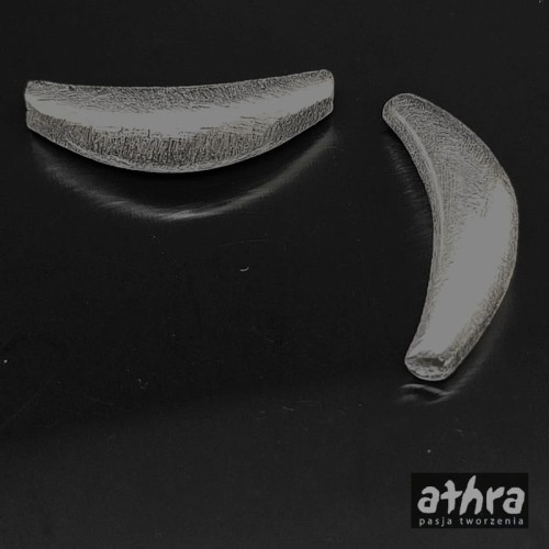 www_athra_pl_RSL25X2 rurka poszerzana 2,5 cm łuk srebrna satynowa