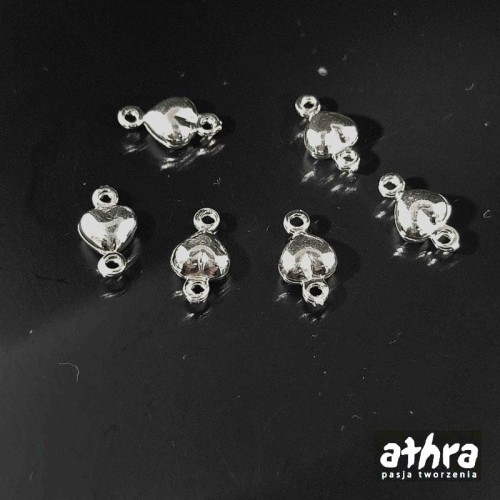 www_athra_pl_G1 serduszko srebrne z dwoma kółeczkami