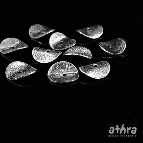 www_athra_pl_BLF14 blaszka srebrna satynowa z otworem w środku 14mm