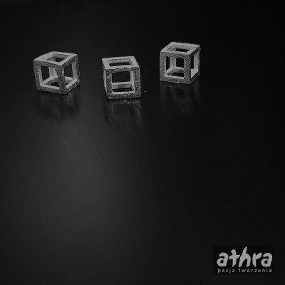 Przekładka satynowa, sześcian 8mm, AP-2965/SAT