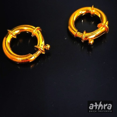 www_athra_pl_AM13X4/D zapięcie pozłacane duży federing 20mm