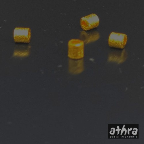 www_athra_pl_WS4X3/D walec pozłacany satynowy 4x3mm