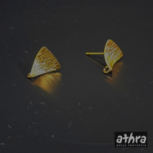 www_athra_pl_SZTT12/D sztyft trójkąt drapany do podwieszenia pozłacany