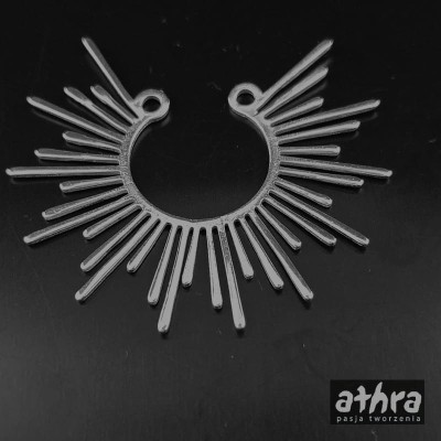 Zawieszka srebrna  BoHo słońce, SUN38