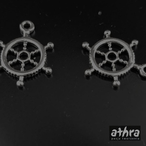 www_athra_pl_STER16 zawieszka srebrna ster 16mm