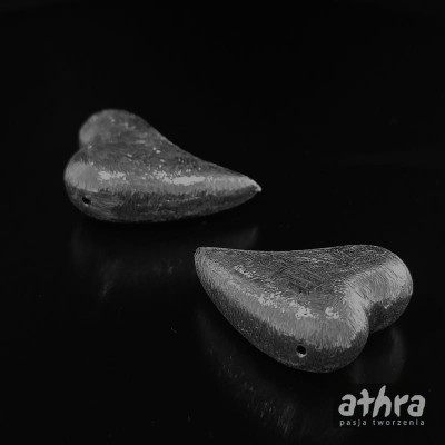 Przekładka satynowa, serce, SS30X20