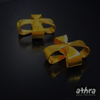 Przekładka satynowapozłacana , SAT30X10/D