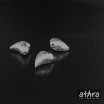 Przekładka satynowa, serce, SS12x8