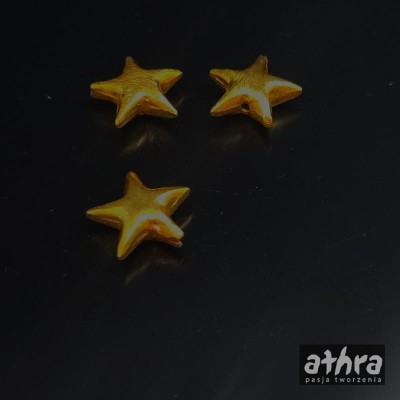 Przekładka satynowa, pozłacana gwiazdka, PS34/D
