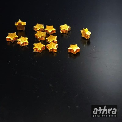 Przekładka satynowa, pozłacana gwiazdka, PS33/D