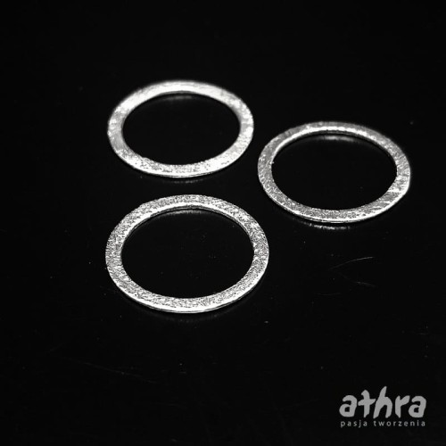 www_athra_pl_KSAT20 kółko srebrne Ag satynowe 20mm