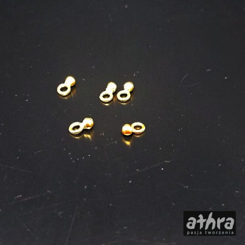 www_athra_pl_ZL25/D kulka 2,5mm srebrna Ag pozłacana do podwieszenia