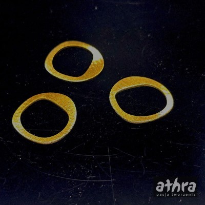 Element łączący, pozłacany, blaszka nieregularna SL1424/PIC/G/D