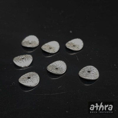 Koło drapane, wygięte 8 mm z otworem w środku, ZL8D