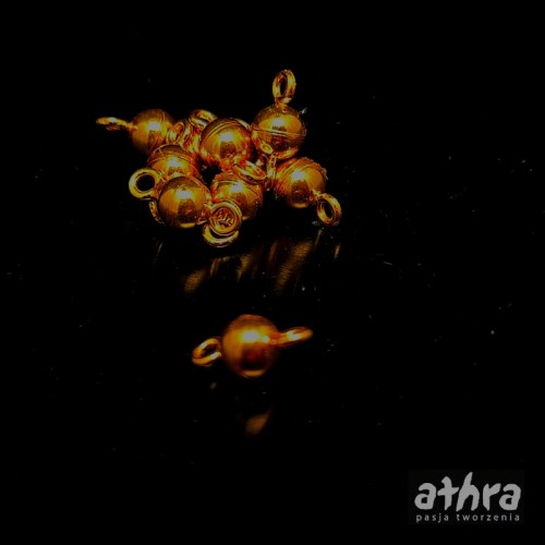 www_athra_pl_SM2491-06/D zapięcie 6mm na magnes  srebrne pozłacane