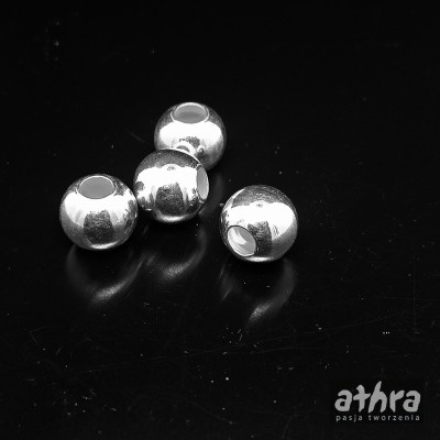 Kula gładka 12mm z dużym otworem 5mm, KUL12