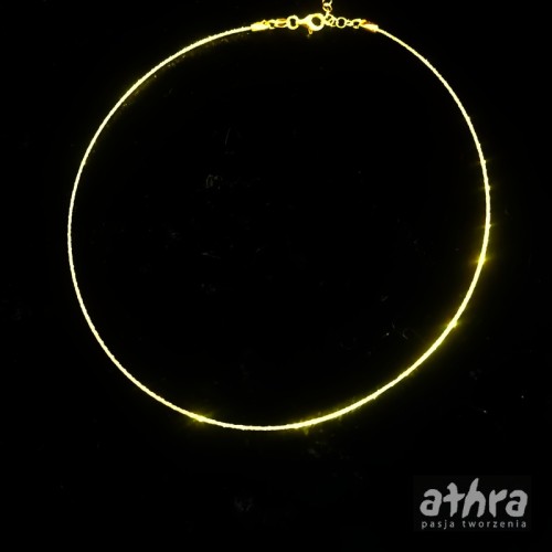 www_athra_pl_KOLIADIAM/D kolia z drutu diamentowanego 1,5mm pozłacana
